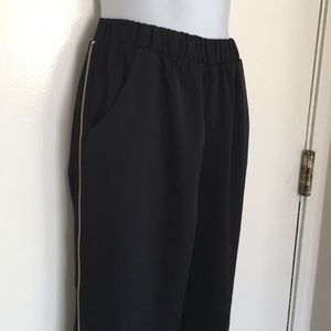 Bebe joggers with side zip